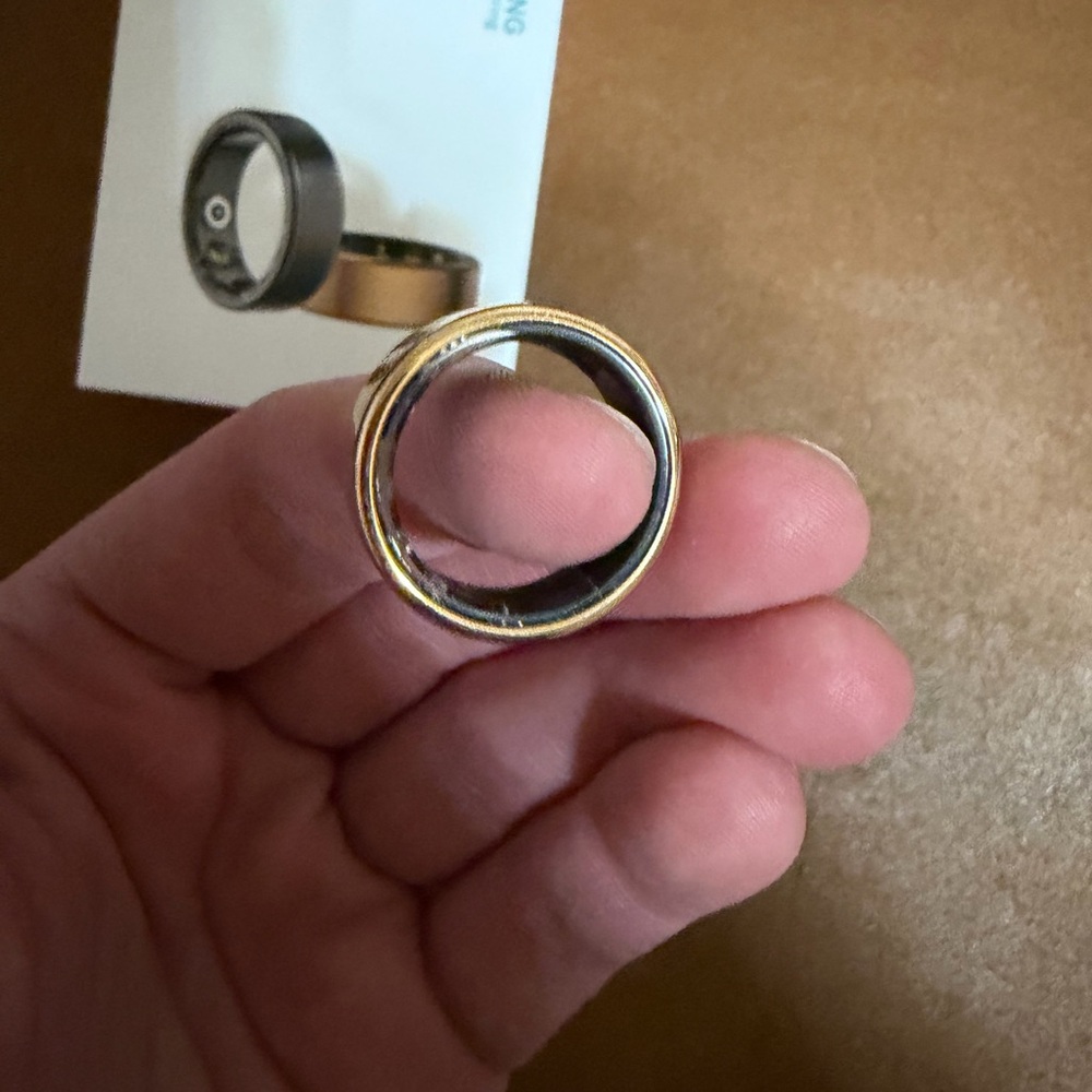 Gold and Black Ring